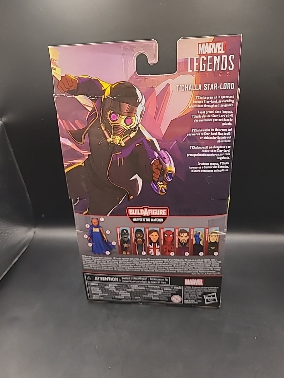 Hasbro Marvel Legends Series 6" Action Figure T'Challa Star-Lord