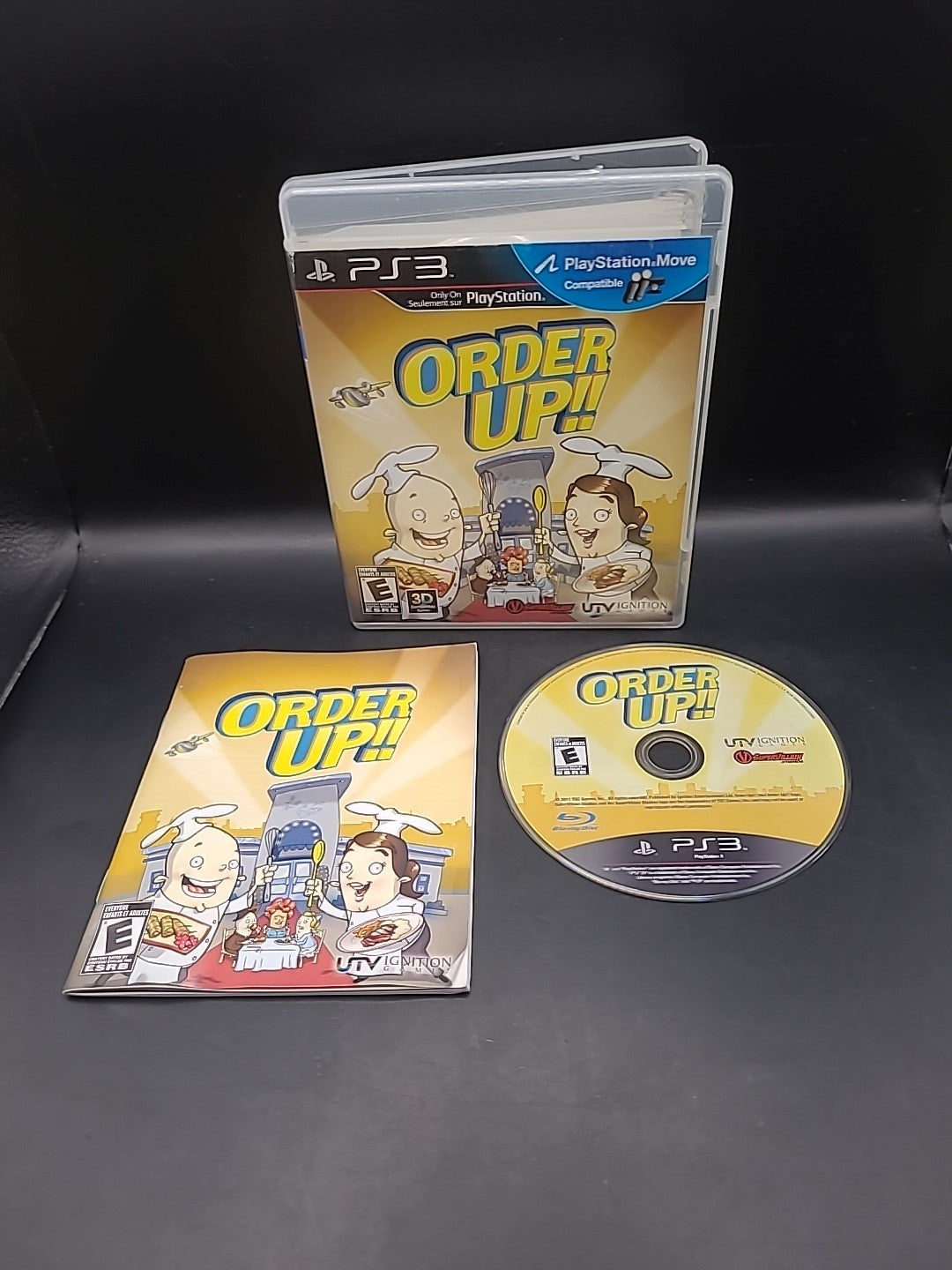 Order Up PS3 Game - NTSC Region One