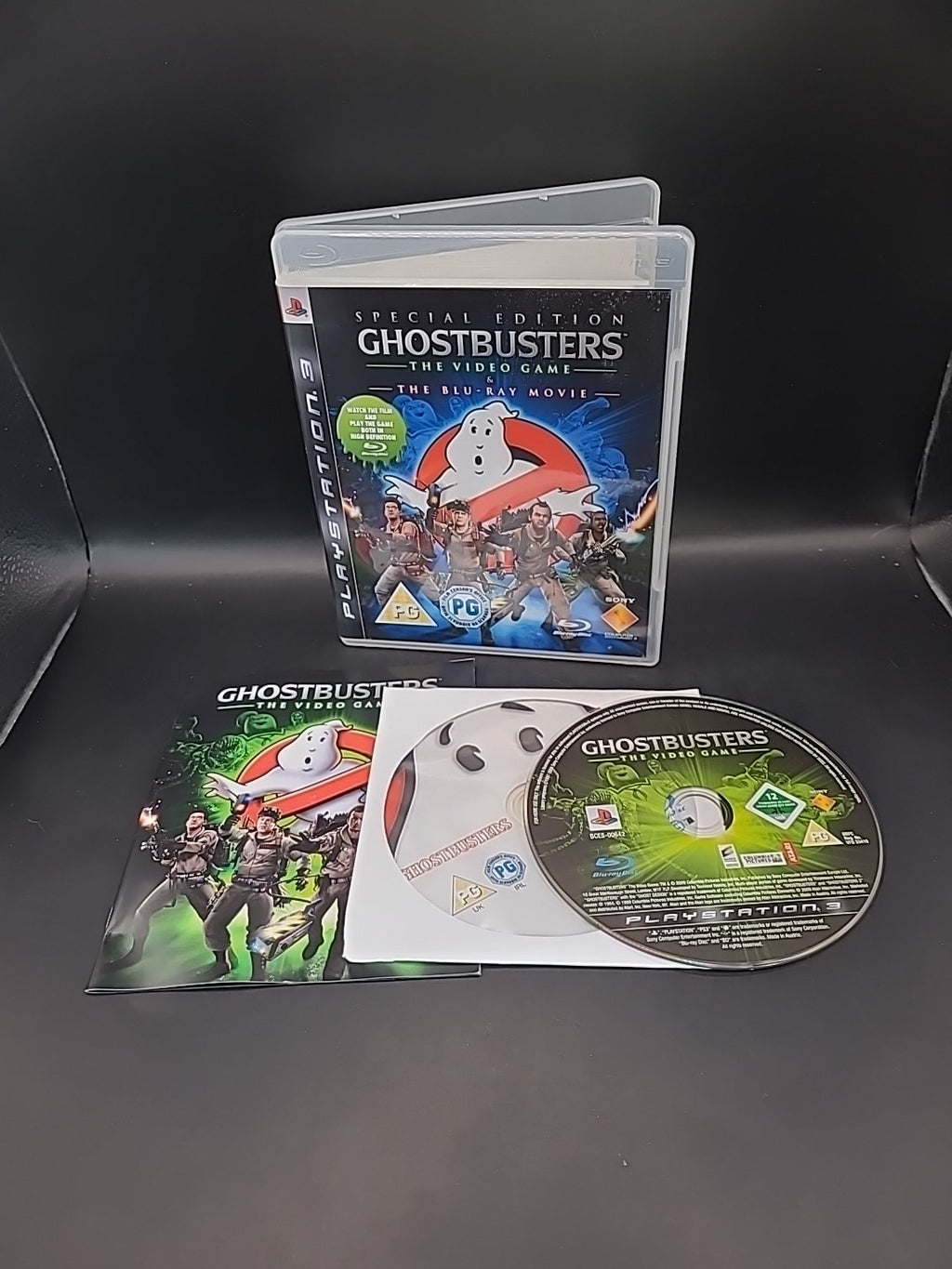 Ghostbusters The Video Game Plus Blu Ray Movie PS3 Special Edition