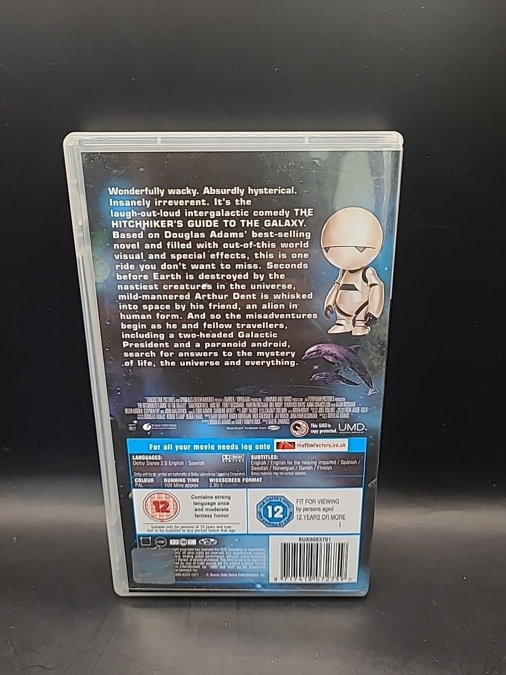 The Hitchhiker's Guide To The Galaxy (UMD, 2005) For Sony PSP