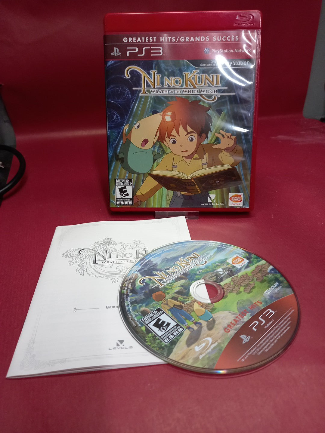 Ni No Kuni - Wrath Of The White Witch PS3, Region 1, US IMPORT [BLUS30947GH]