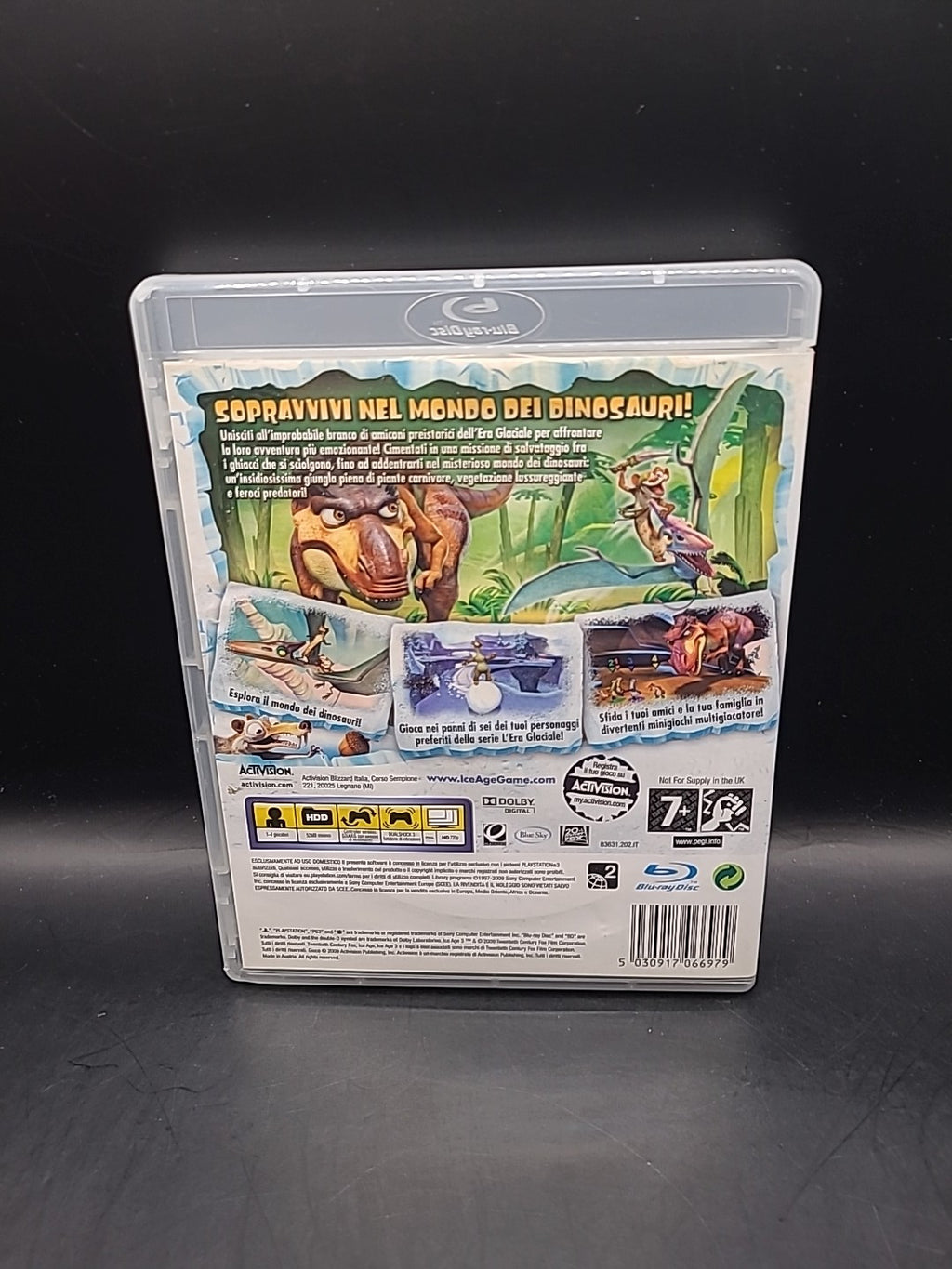 Ice Age 3 Dawn Of The Dinosaurs PS3 Game - Italian Version