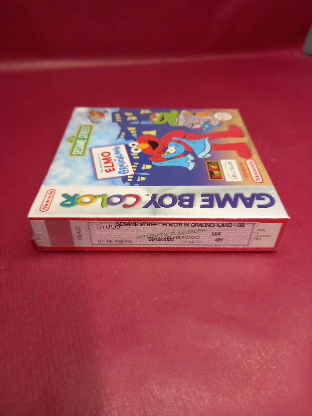 Sesame Street: The Adventures Of Elmo In Grouchland - Nintendo Gameboy Color...