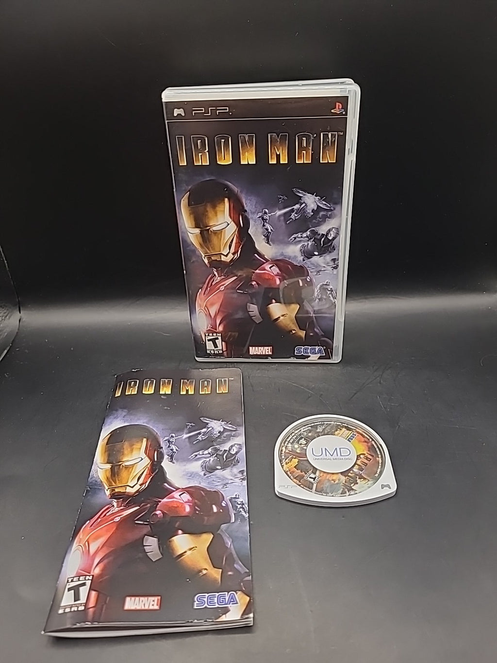 Iron Man PSP Game - NTSC
