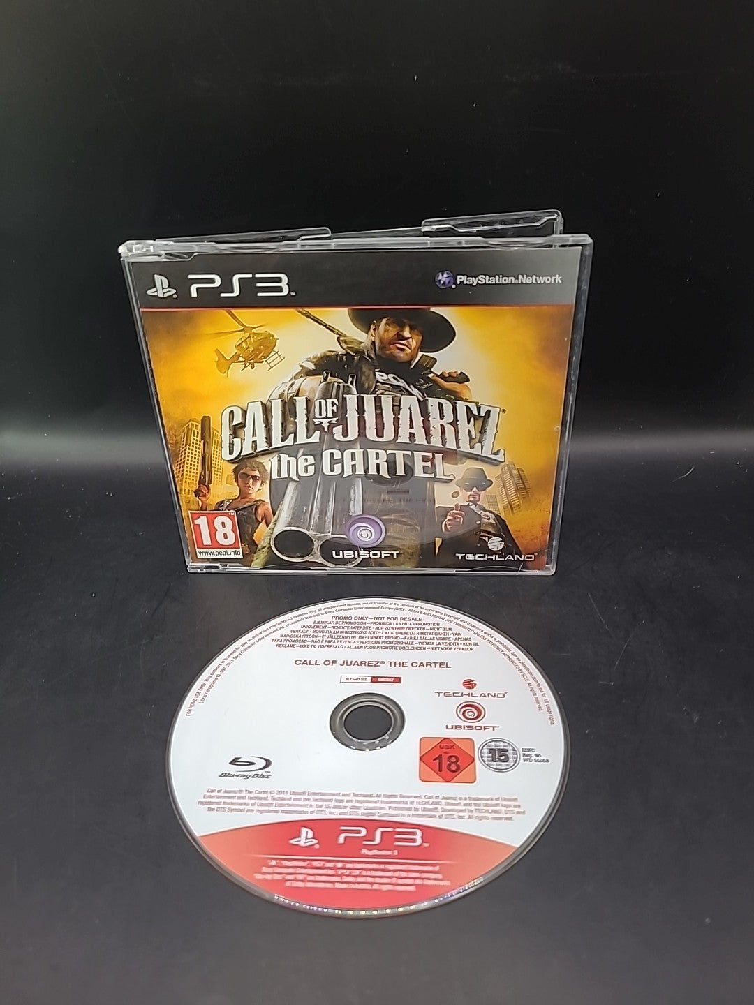 Call Of Juarez The Cartel PS3 Promotional Promo Game