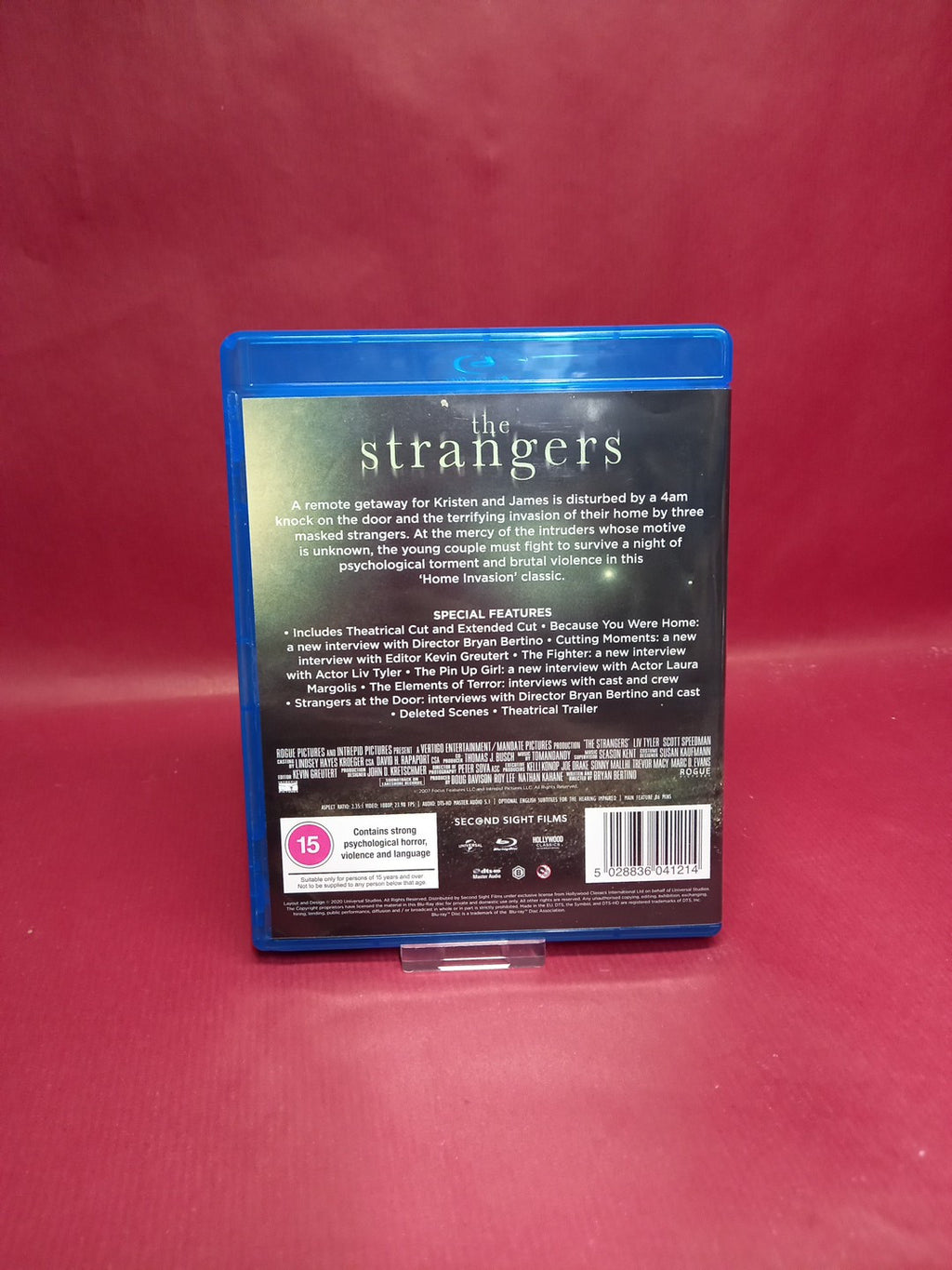 THE STRANGERS - SECOND SIGHT LIMITED EDITION BOXSET BLU RAY.  OUT OF PRINT