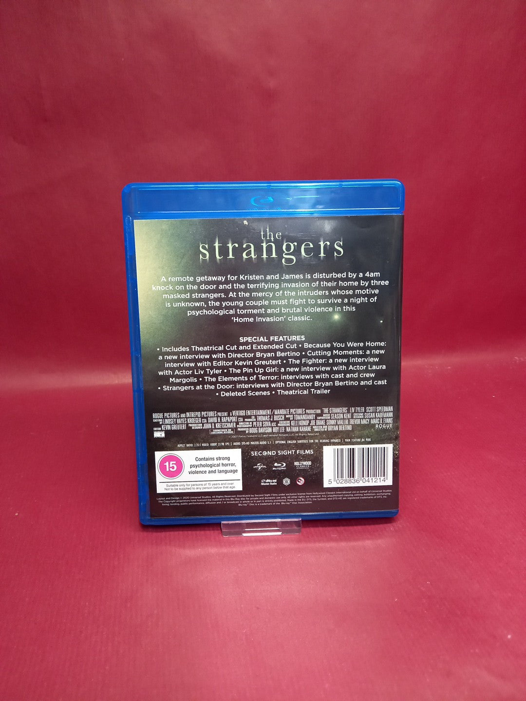 THE STRANGERS - SECOND SIGHT LIMITED EDITION BOXSET BLU RAY.  OUT OF PRINT