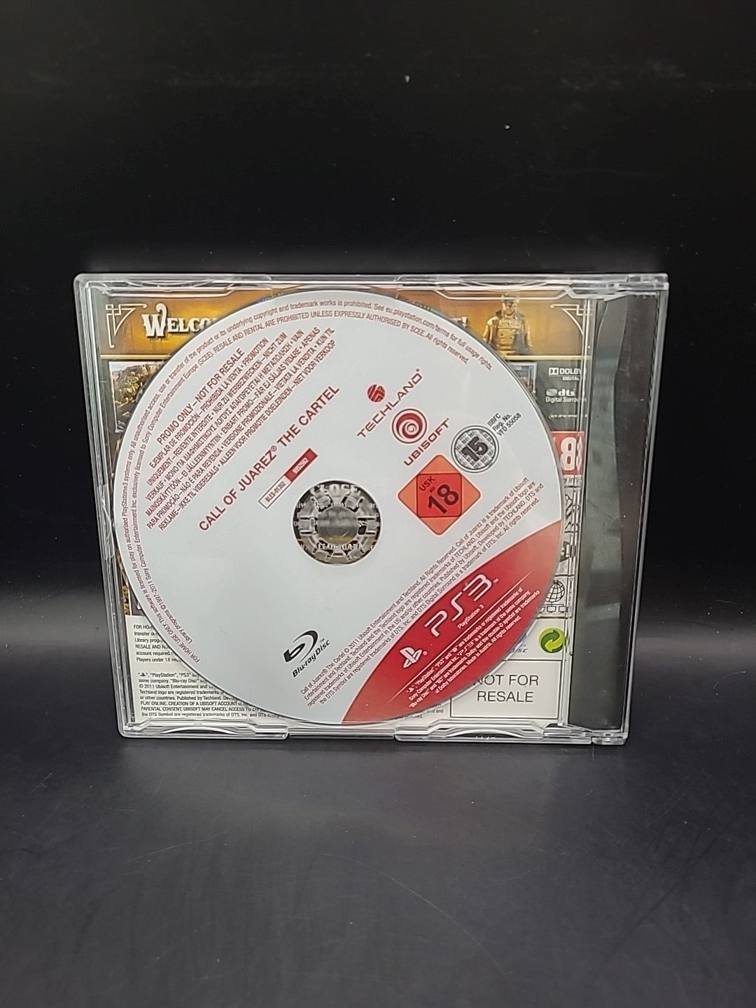 Call Of Juarez The Cartel PS3 Promotional Promo Game