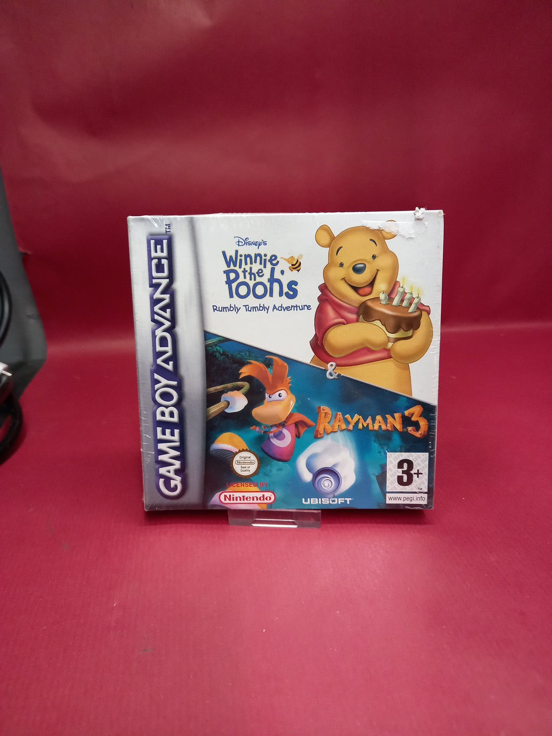 Winnie The Pooh's Rumbly Tumbly Adventure & Rayman 3 Game Boy Advance