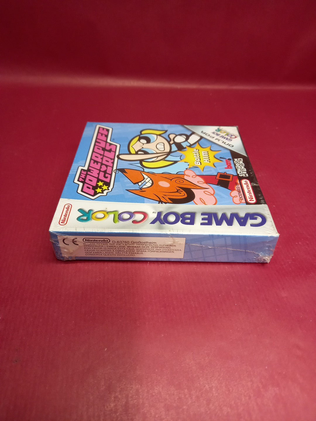 The Powerpuff Girls Nintendo Gameboy Color Game - New & Sealed