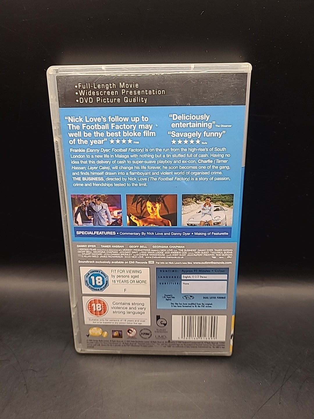 The Business (UMD, 2008) For Sony PSP