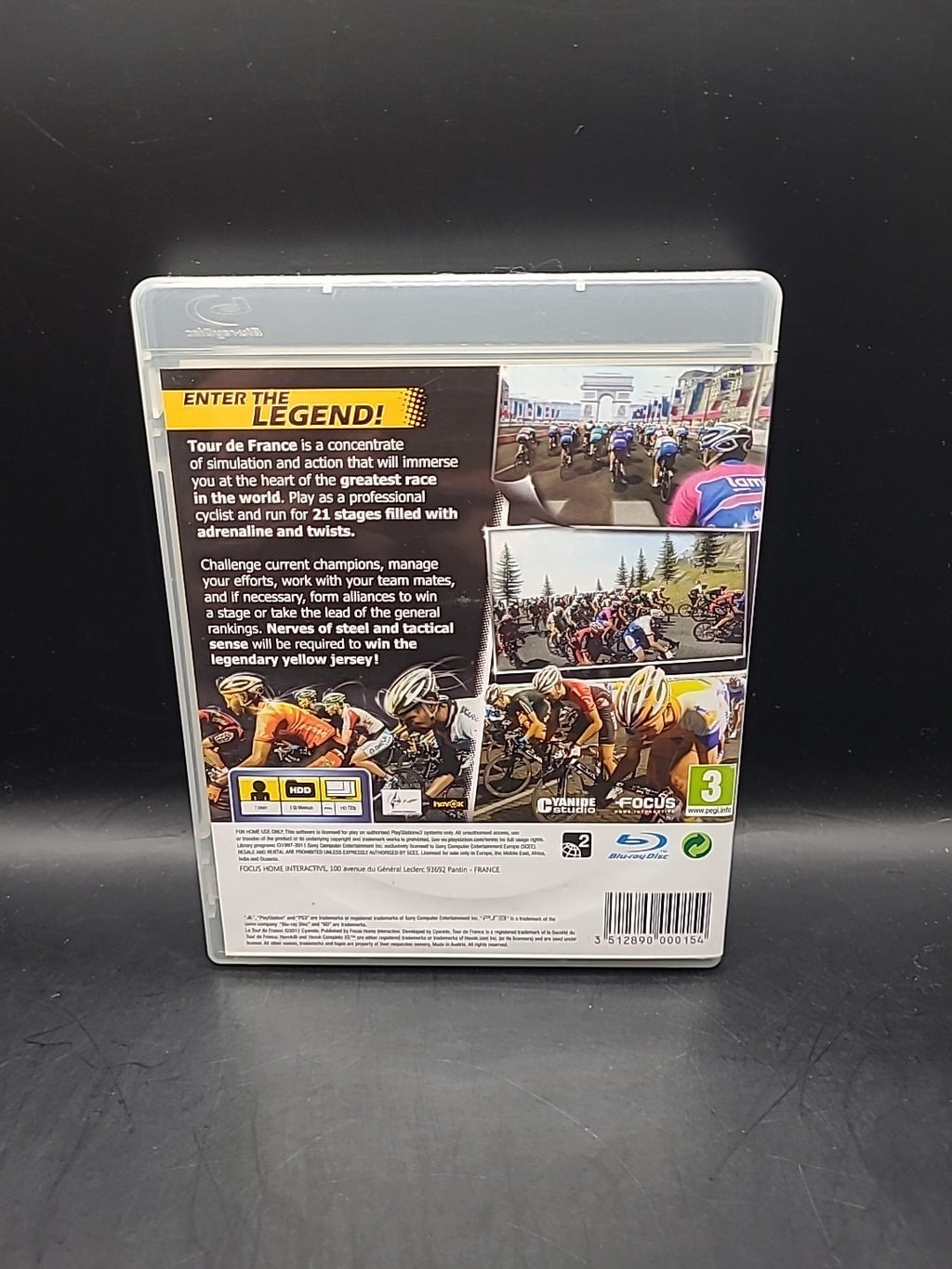 Le Tour de France 2011 PS3 Game - PAL