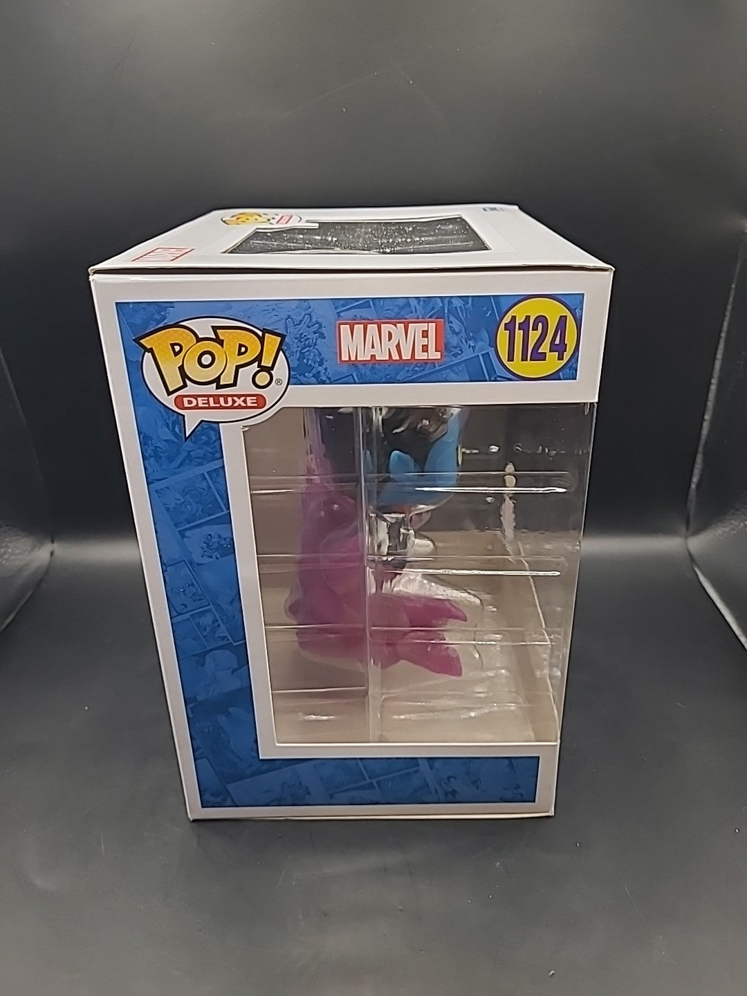 Funko Pop! Deluxe X-Men - Nightcrawler Exclusive Figure Teleporting GLOWS #1124