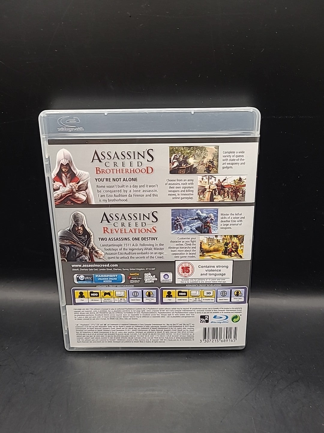 Assassins Creed Revelations & Brotherhood PS3 Game Double Pack