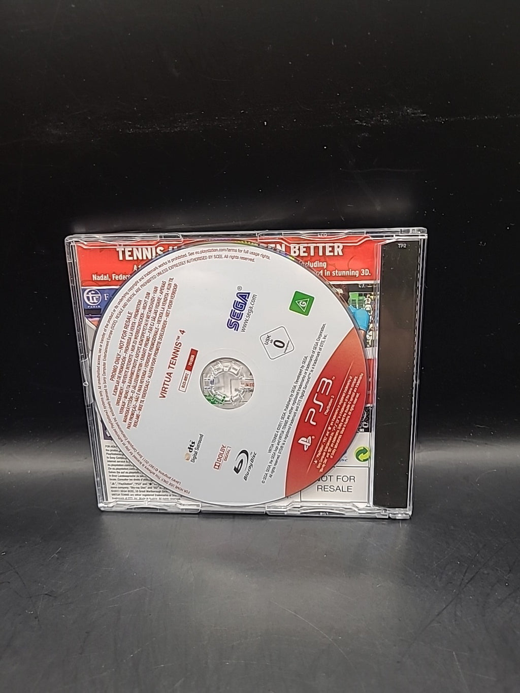Virtua Tennis 4 PS3 Promotional Promo Game