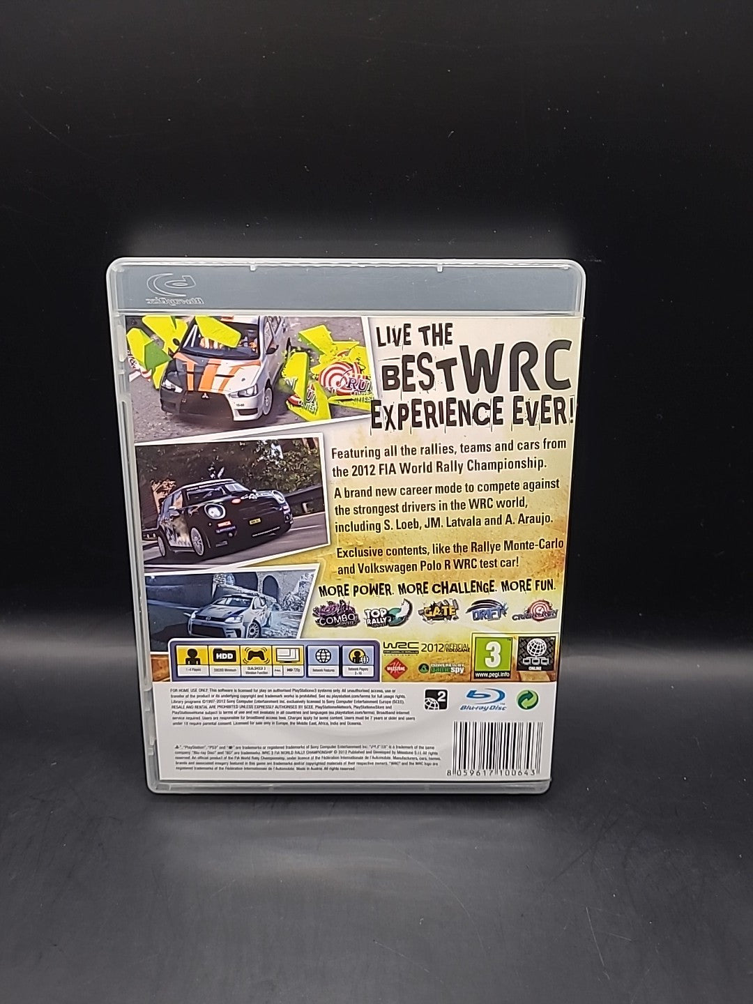 WRC 3 PS3 - PAL