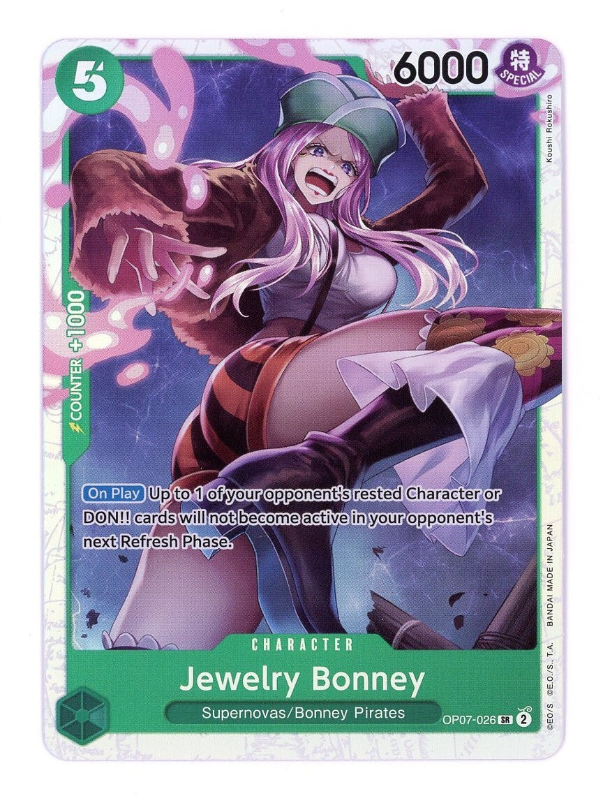 Jewelry Bonney (026) OP07-026 500 Years in the Future Foil