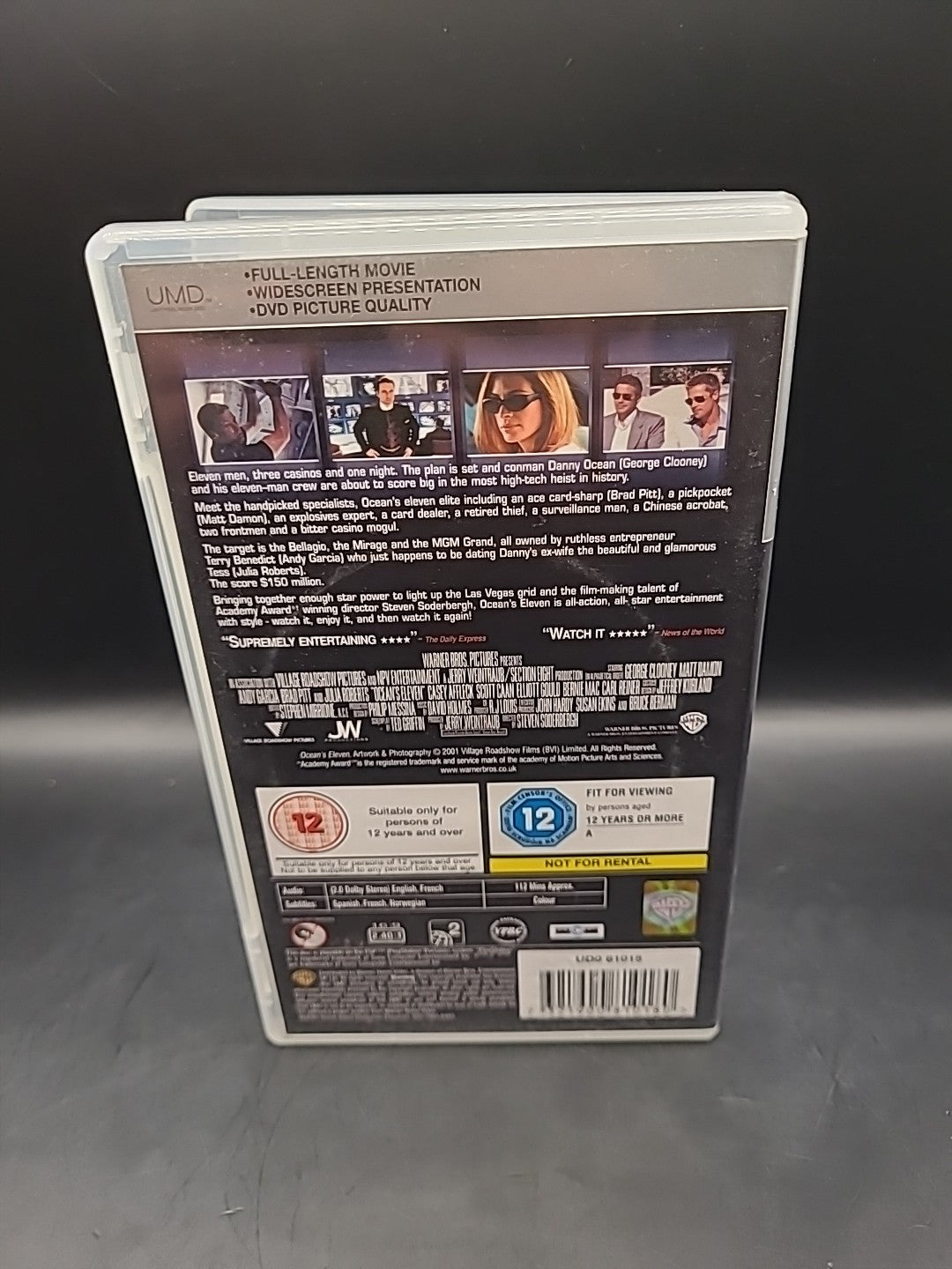 Ocean's Eleven (UMD, 2008) For Sony PSP