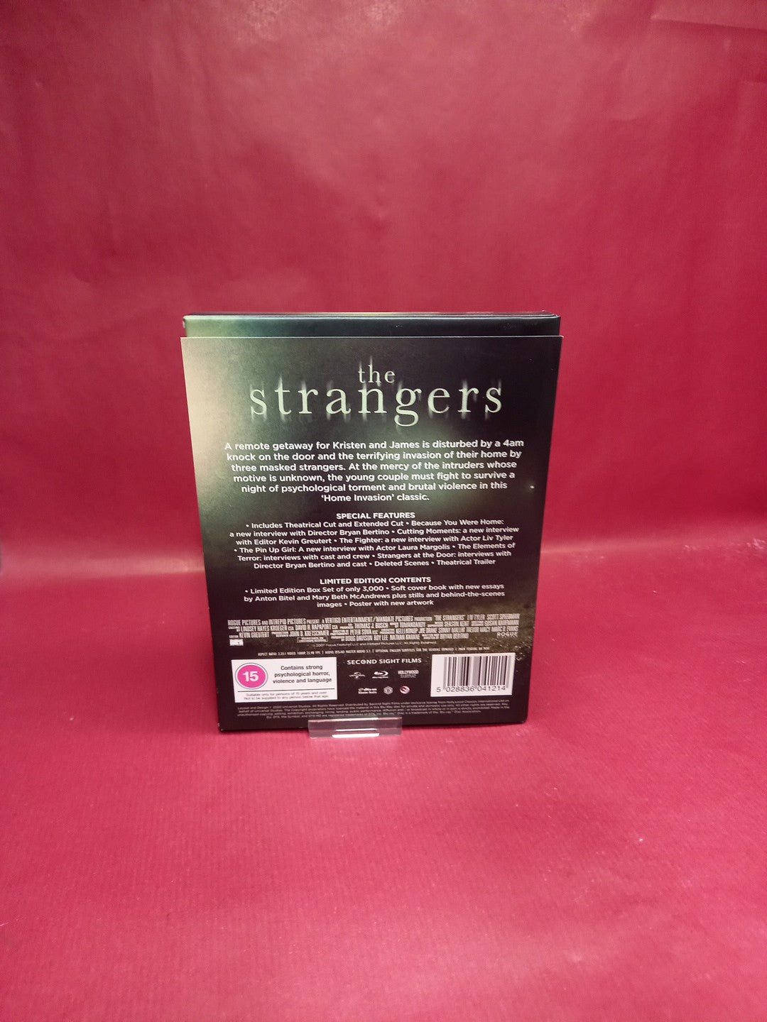 THE STRANGERS - SECOND SIGHT LIMITED EDITION BOXSET BLU RAY.  OUT OF PRINT