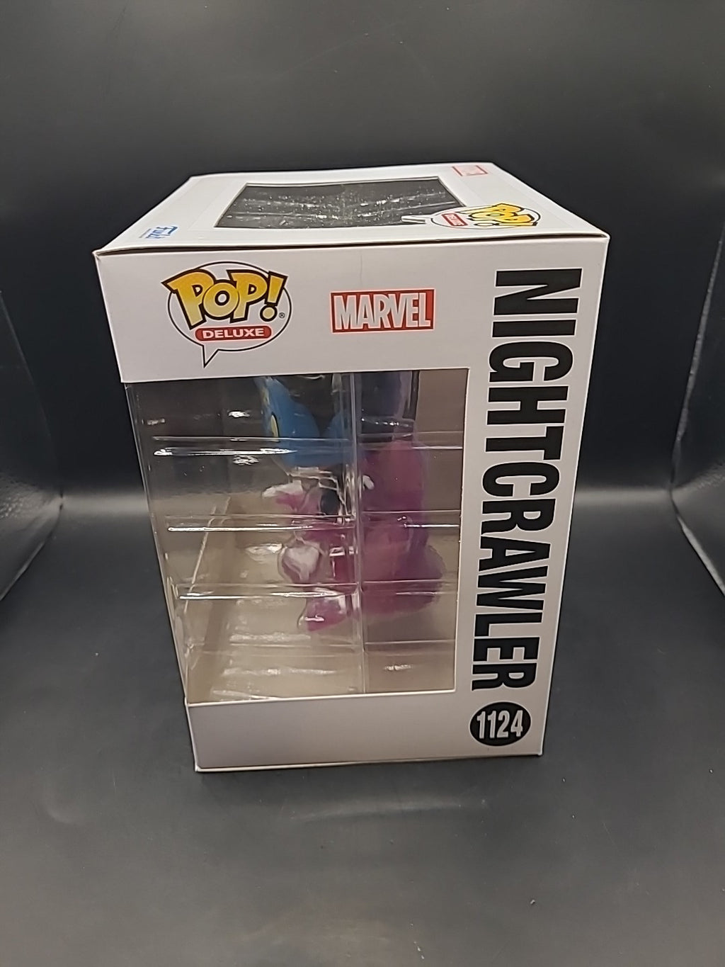 Funko Pop! Deluxe X-Men - Nightcrawler Exclusive Figure Teleporting GLOWS #1124