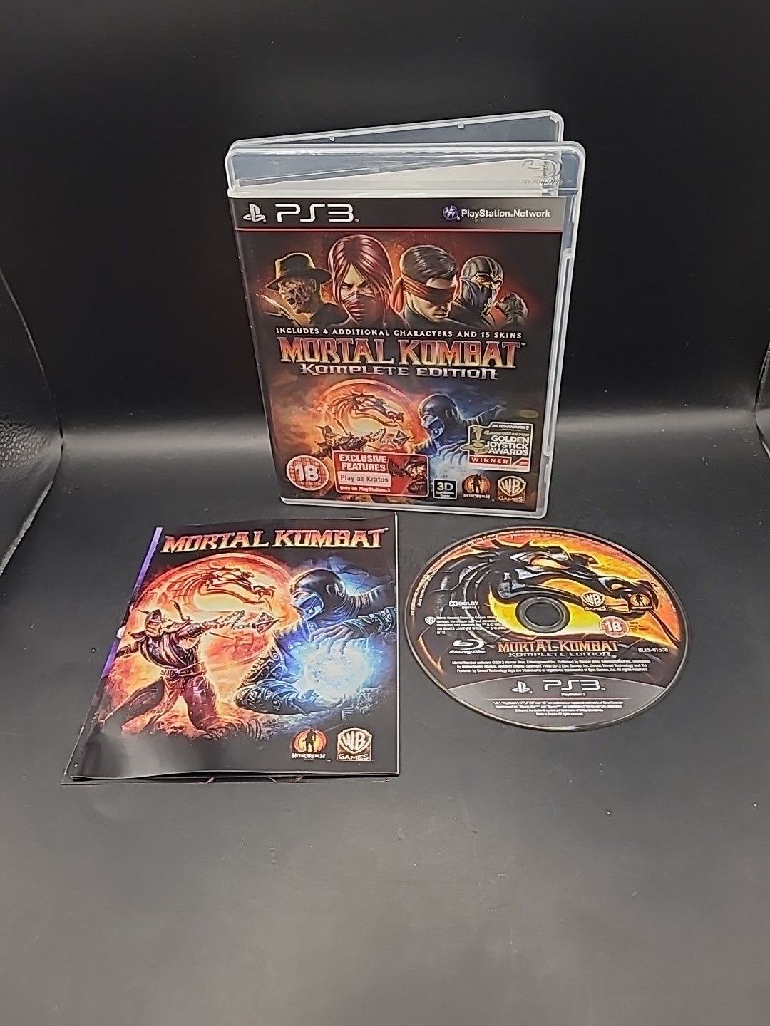 Mortal Kombat Komplete Edition Playstation PS3 Game - PAL