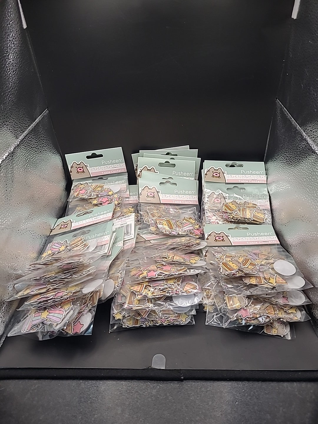 Pusheen Paper Confetti - X56 Bags Joblot
