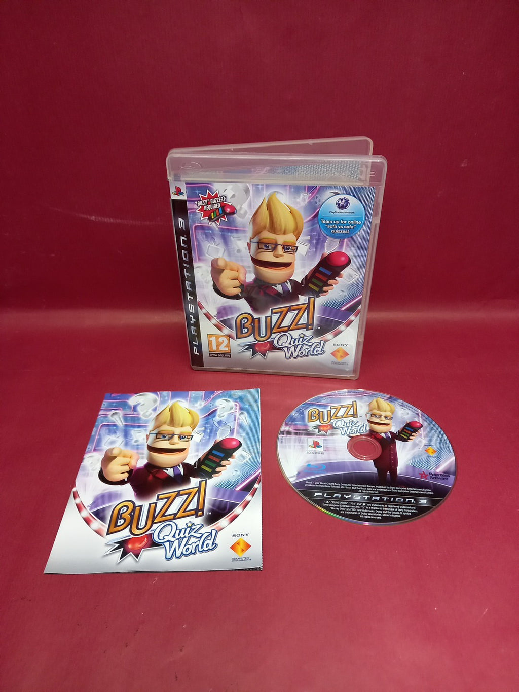 Buzz Quiz World: Sony PlayStation 3 PS3 Game PAL