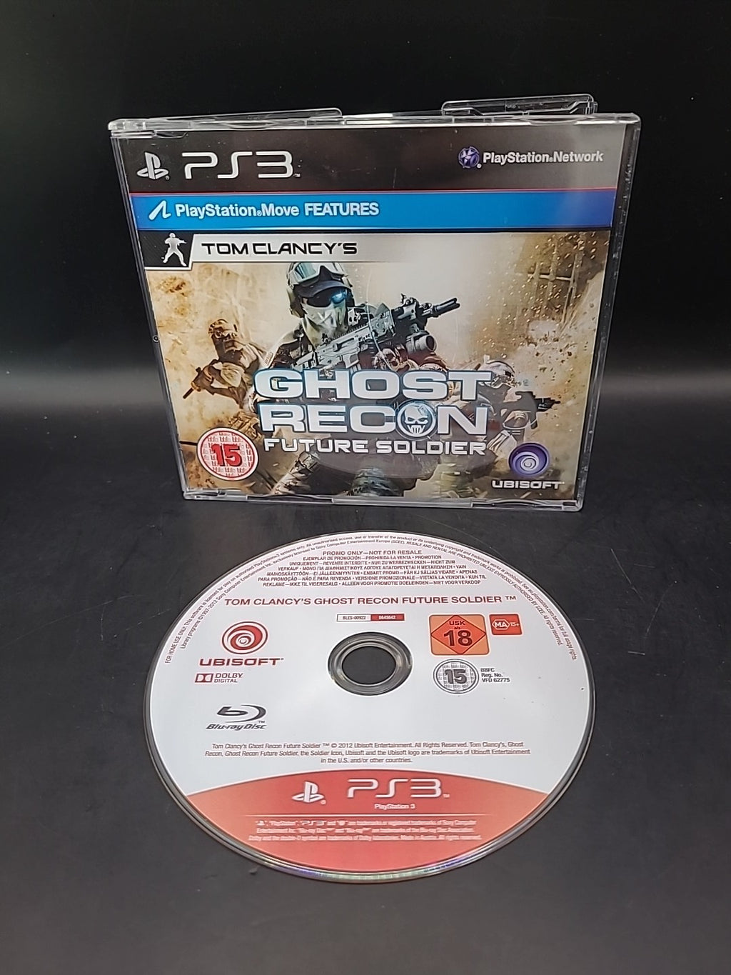 Ghost Recon Future Soldier PS3 Promotional Promo Game
