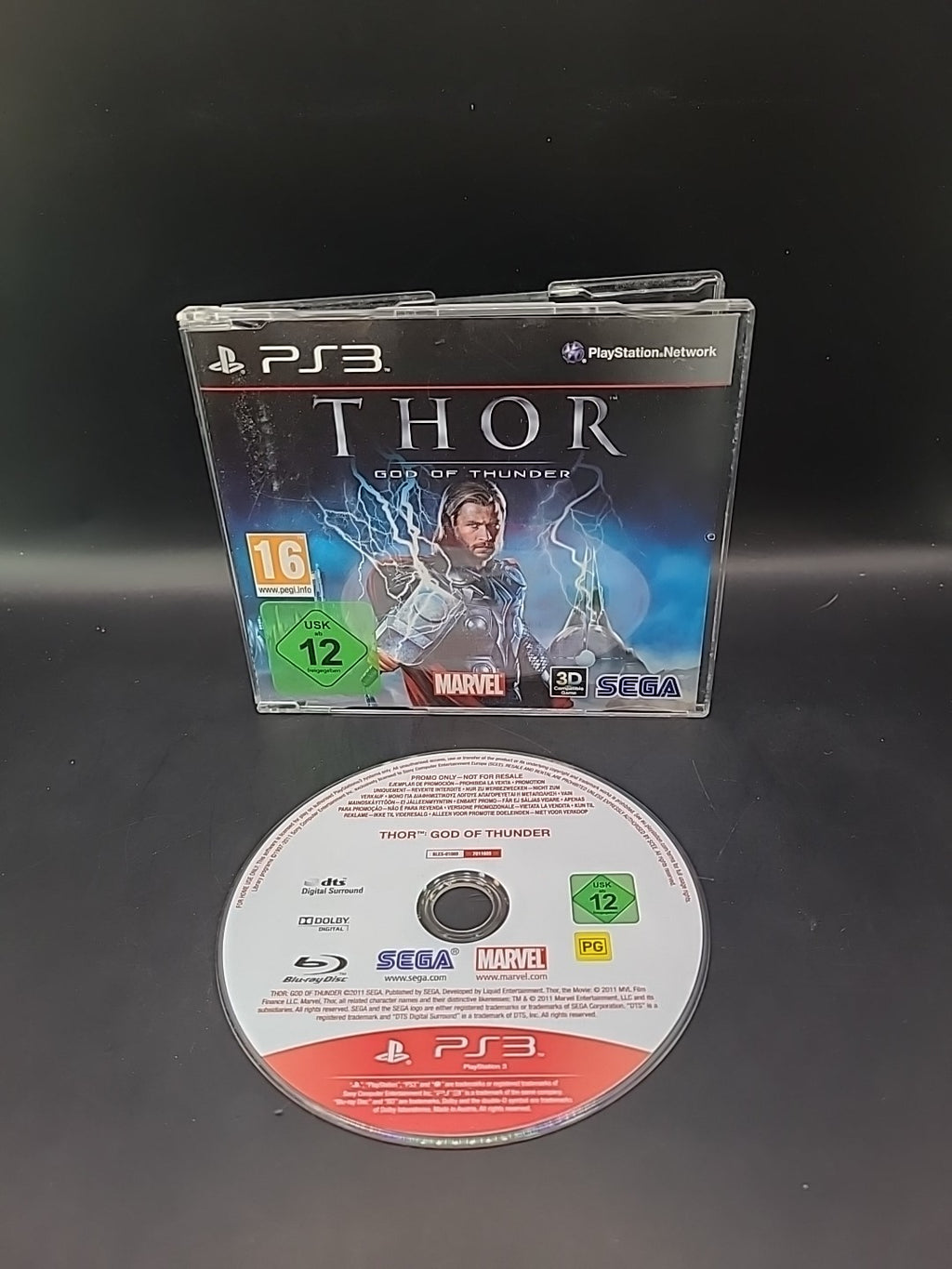 Thor God Of Thunder PS3 Promotional Promo Game