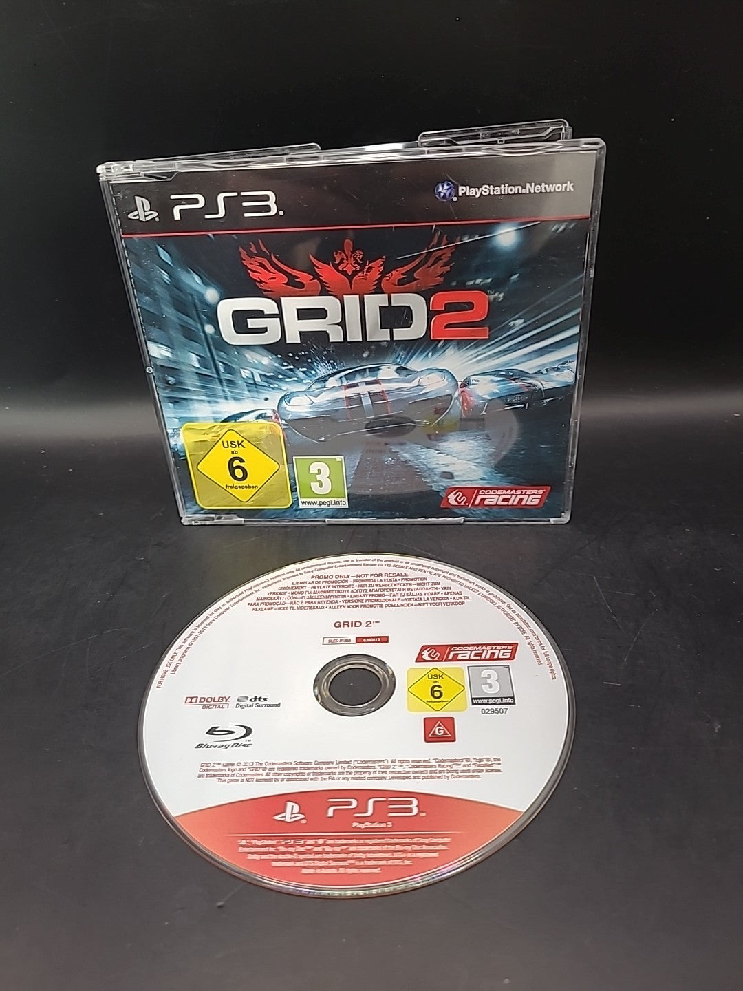 Grid 2 PS3 Promotional Promo Game