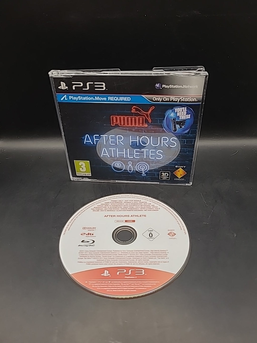 After Hours Athletes PS3 Promo Rare