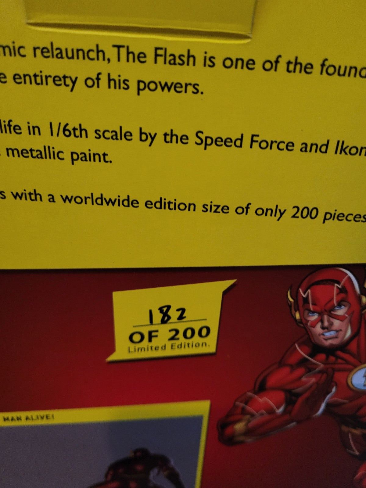Ikon Collectables The Flash: The New 52 - The Flash 1/6th Scale Metallic Statue