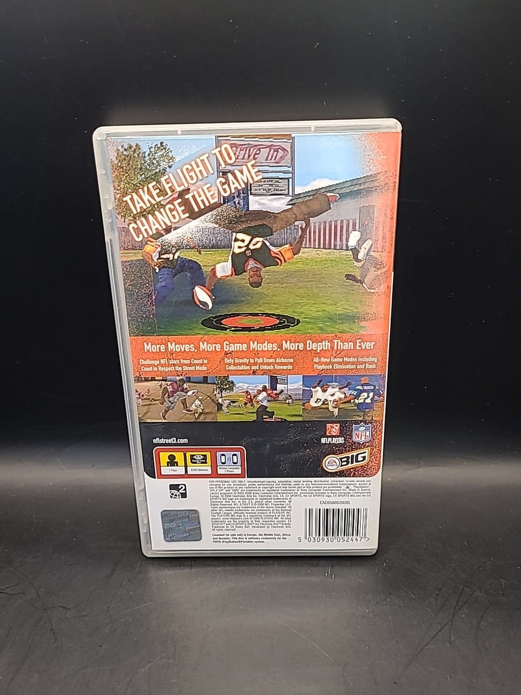 NFL Street 3 (Sony PlayStation PSP, 2006) PAL