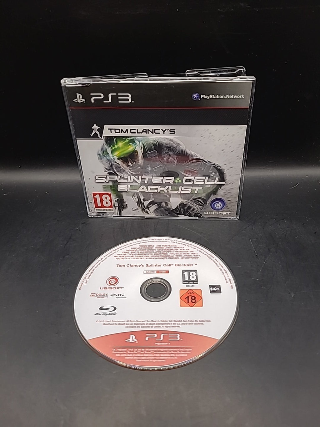 Tom Clancy's Splinter Cell Blacklist PS3 Promotional Promo