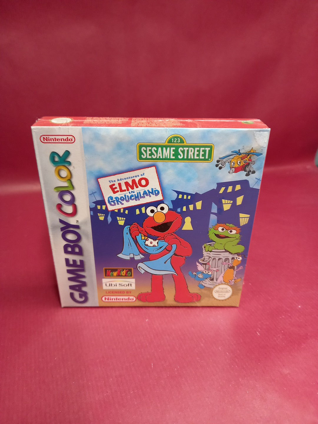 Sesame Street: The Adventures Of Elmo In Grouchland - Nintendo Gameboy Color...