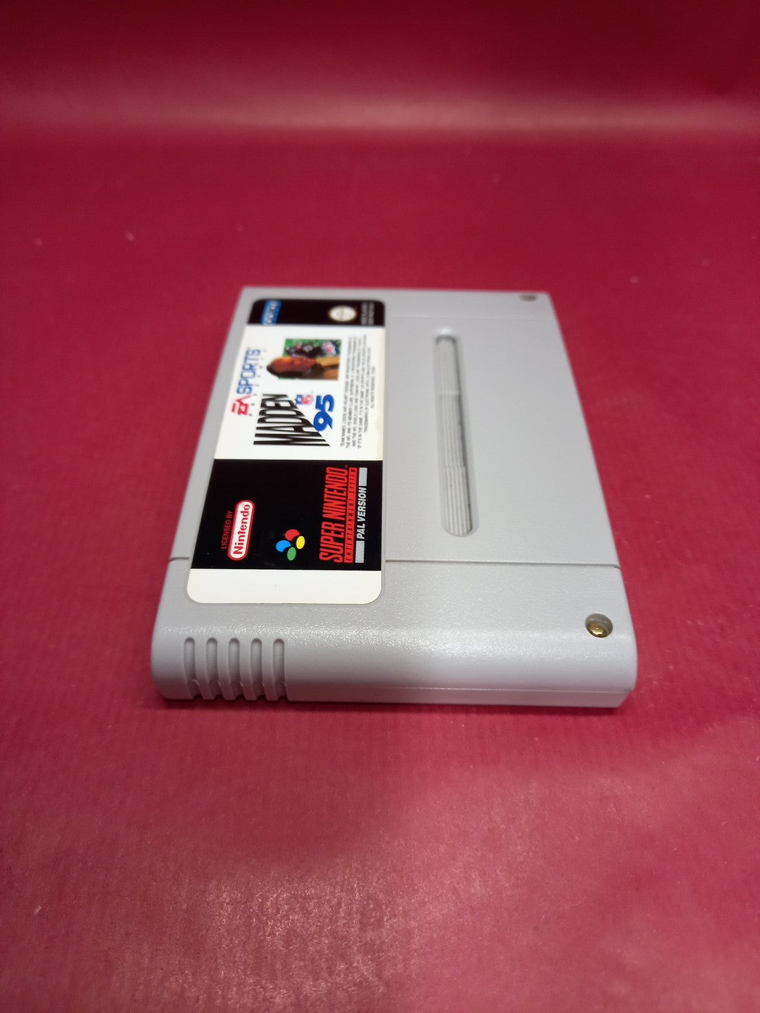 Madden NFL 95: Super Nintendo SNES Game - Cart Only