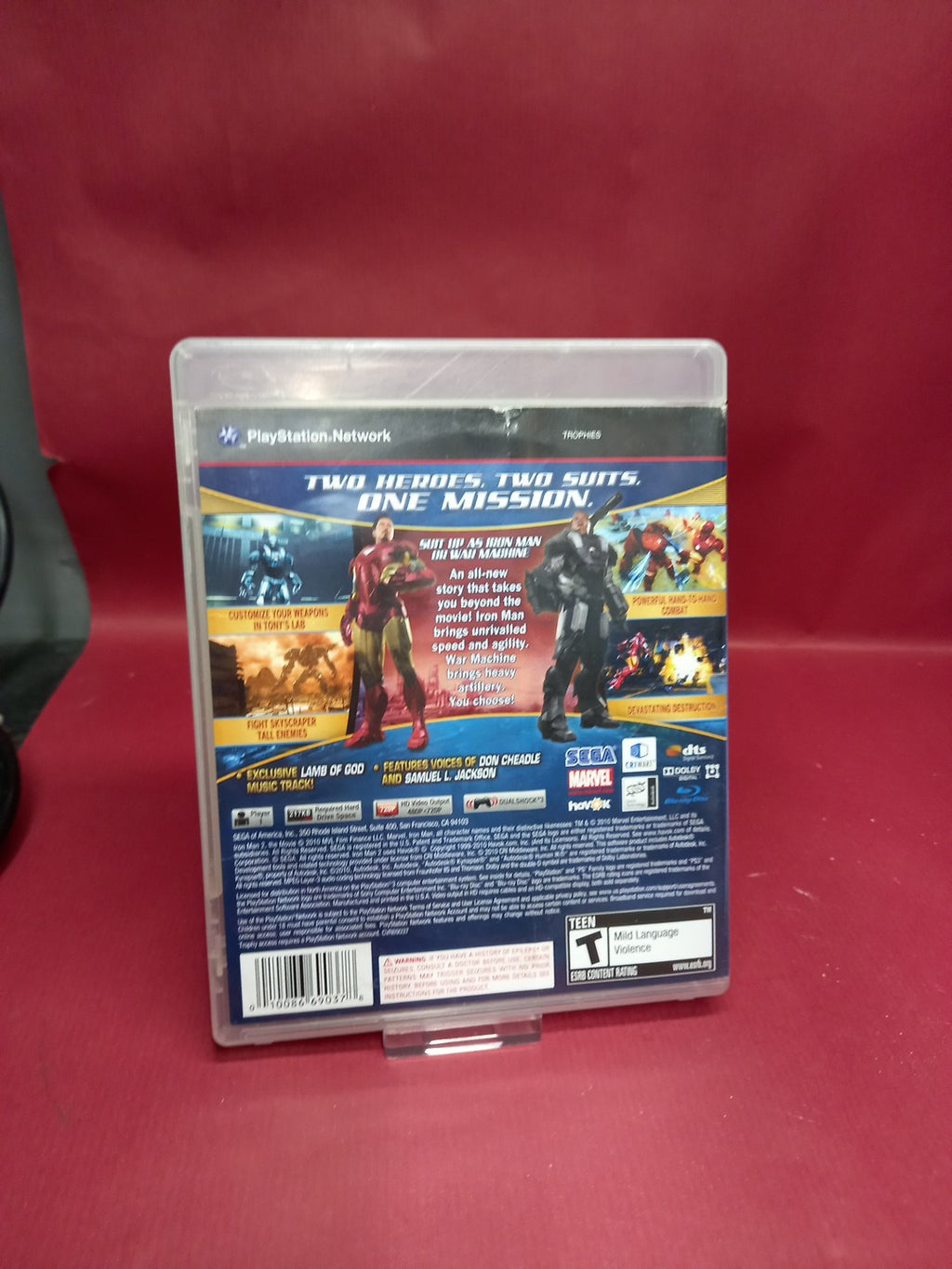 Iron Man 2 Ps3 - NTSC- ESRB T