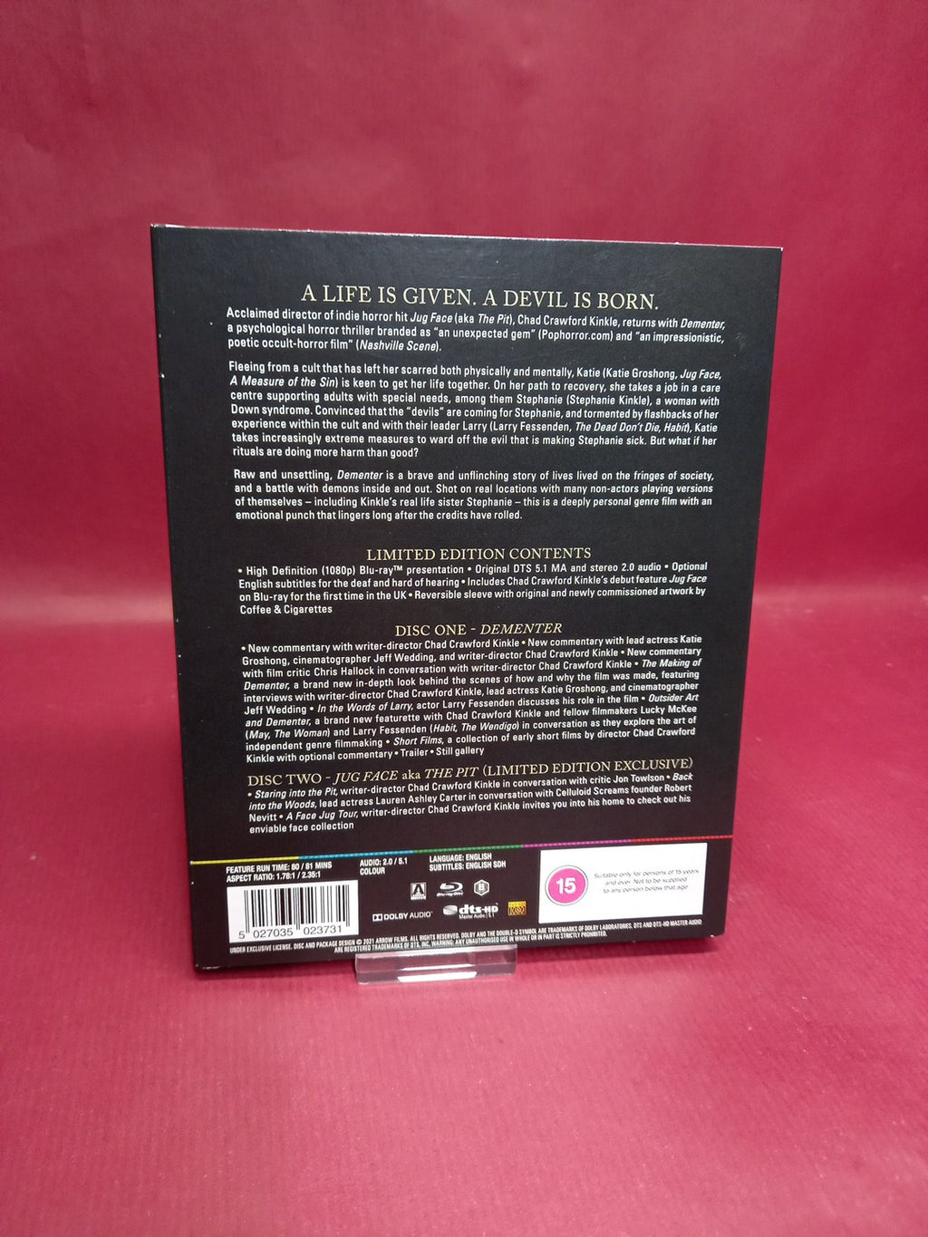 Dementer  Jug Face Limited Edition - 2 Disc Edition with Slipcase