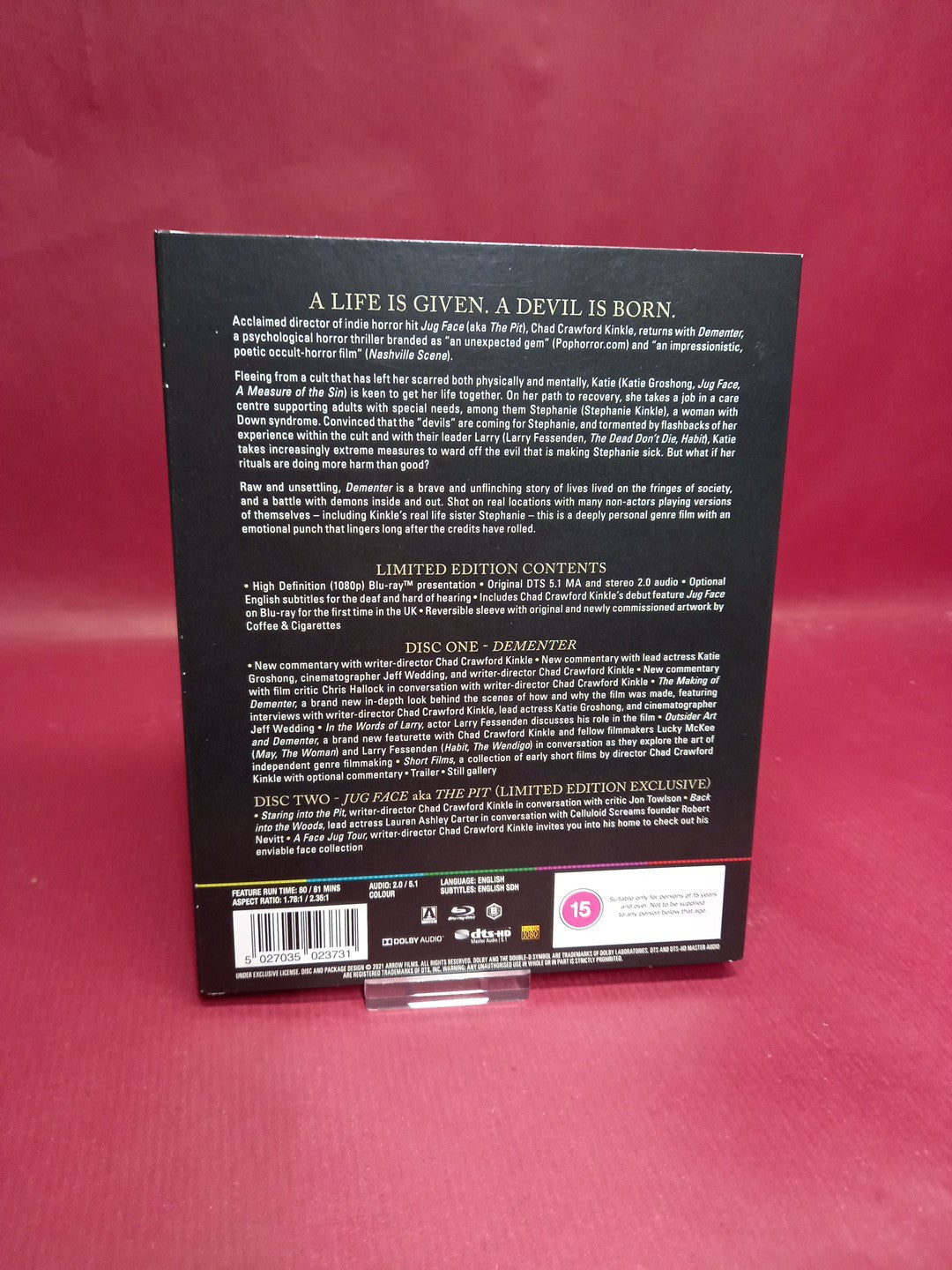 Dementer  Jug Face Limited Edition - 2 Disc Edition with Slipcase