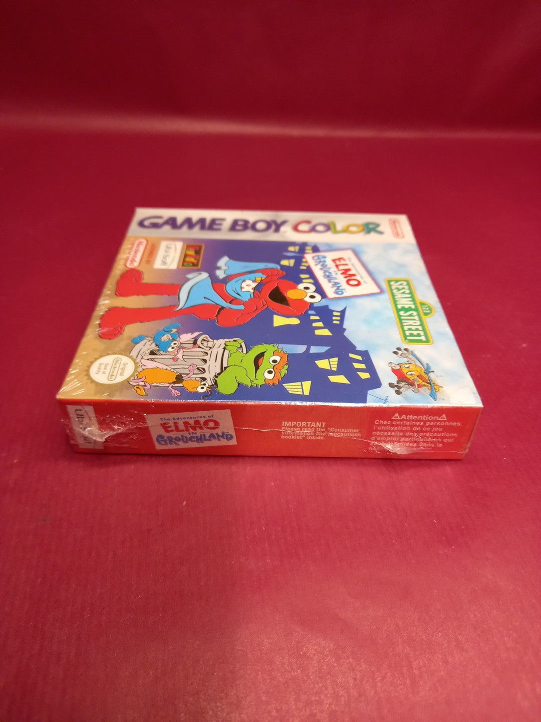 Sesame Street: The Adventures Of Elmo In Grouchland - Nintendo Gameboy Color...