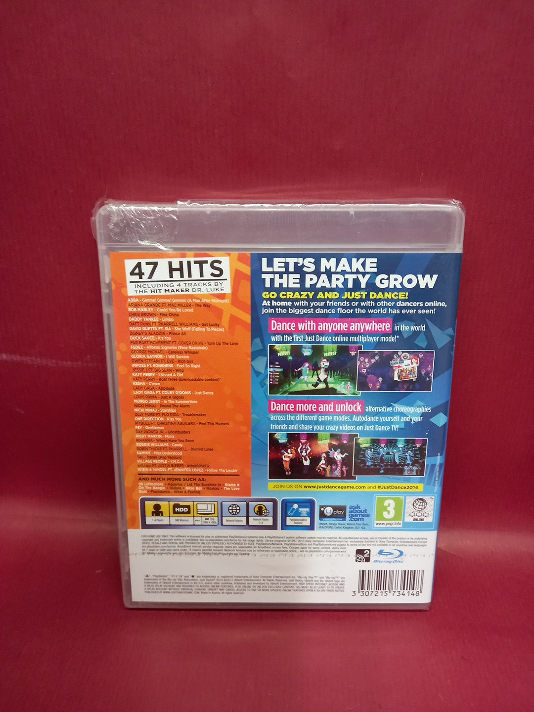Just Dance 2014 PlayStation 3 PS3 Game - New & Sealed