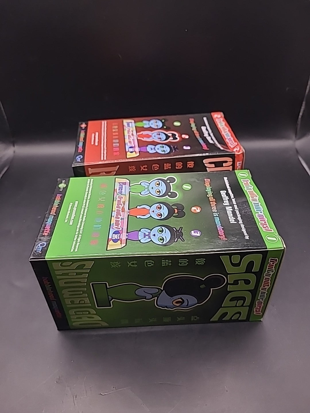 Serenity Fruity Oaty Bar Girls Sage & Cinnamon Bobbleheads - Damaged Boxes
