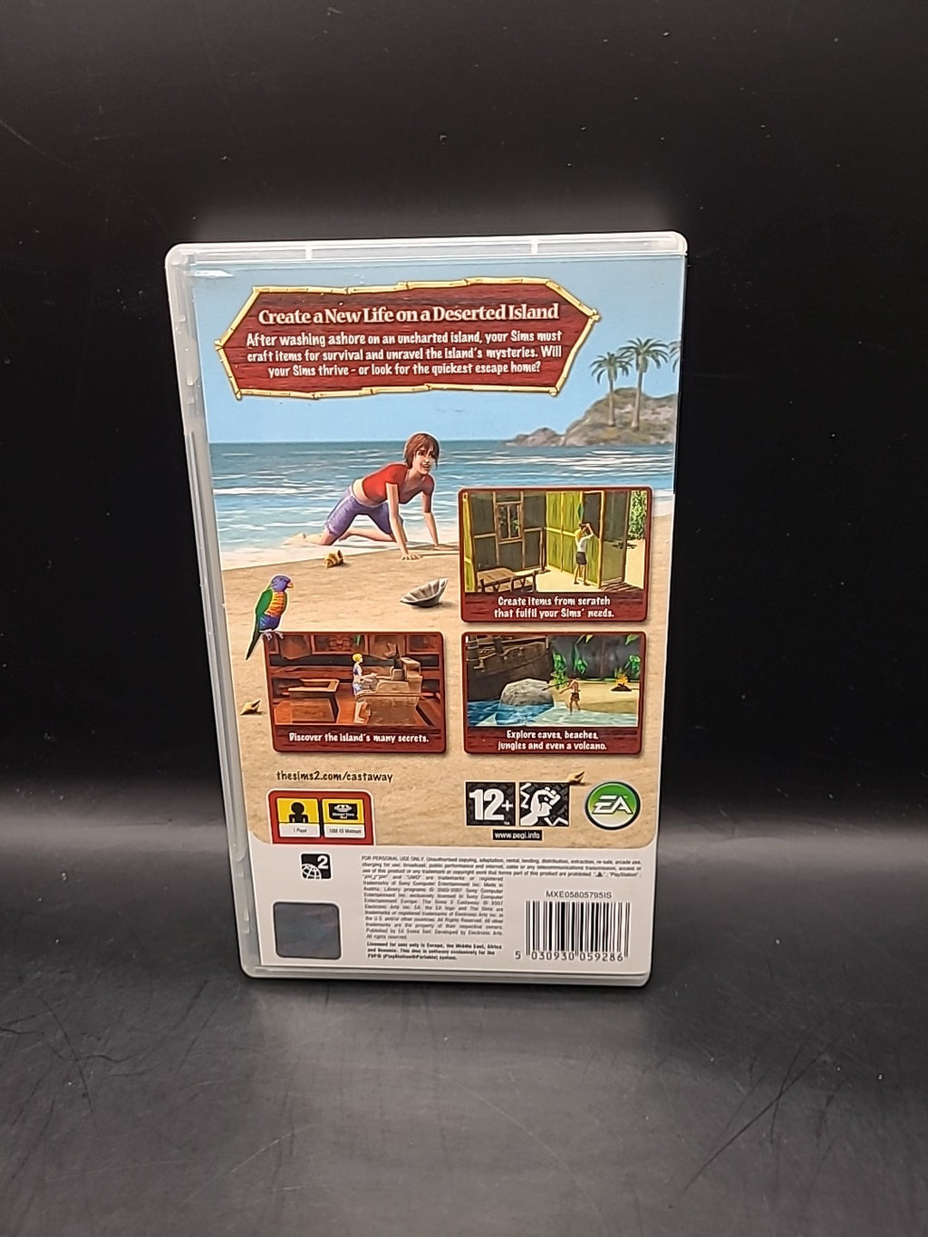 The Sims 2: Castaway (Original) (Sony PSP, 2009)