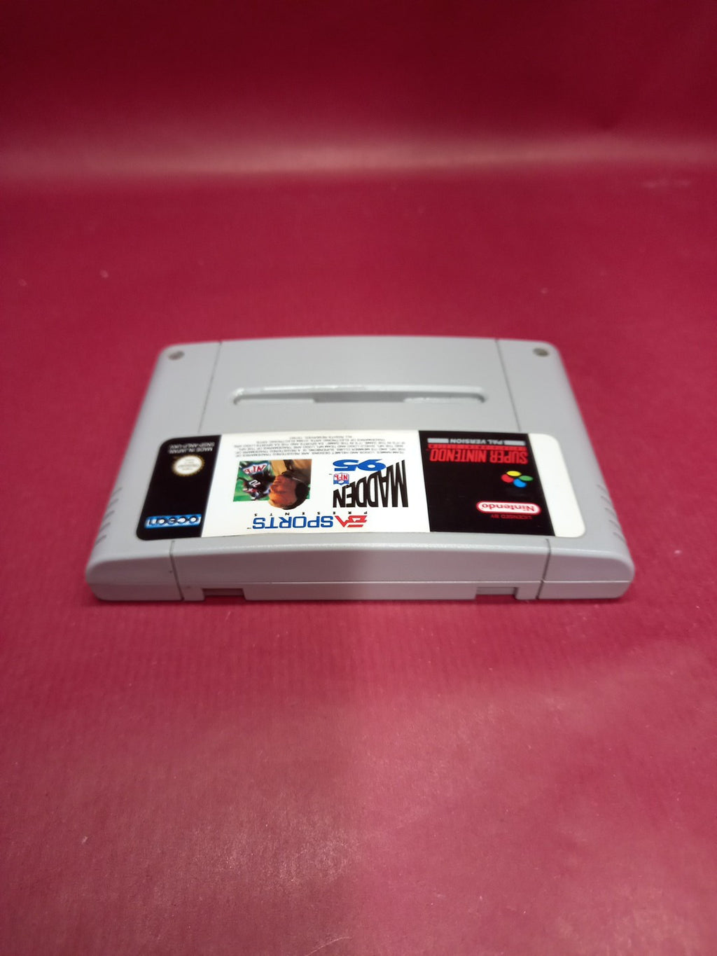Madden NFL 95: Super Nintendo SNES Game - Cart Only