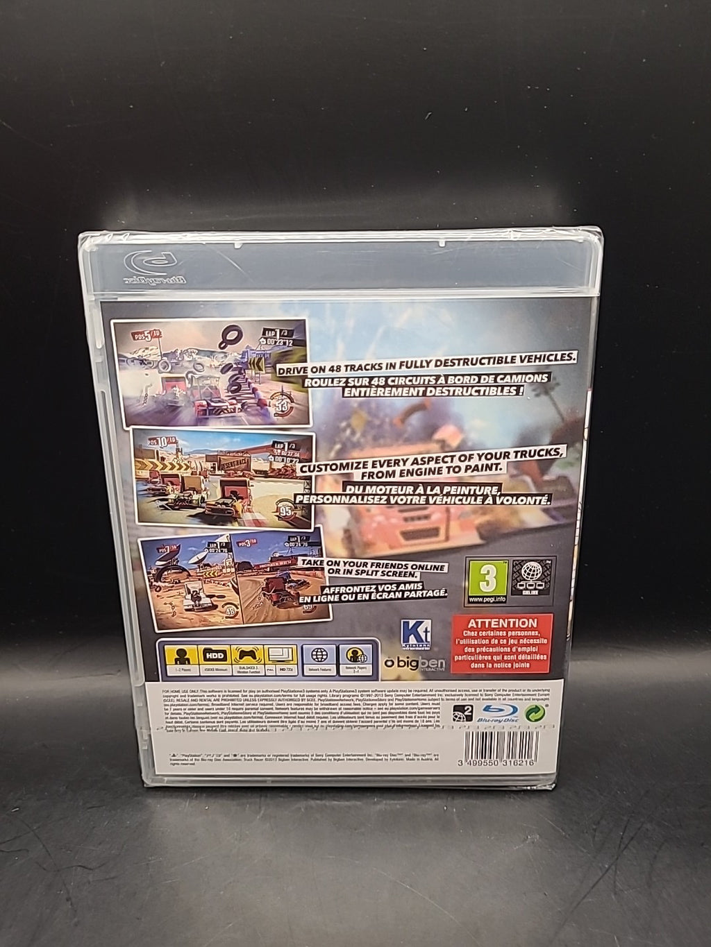 Truck Racer Ps3 Game - New & Sealed - PAL