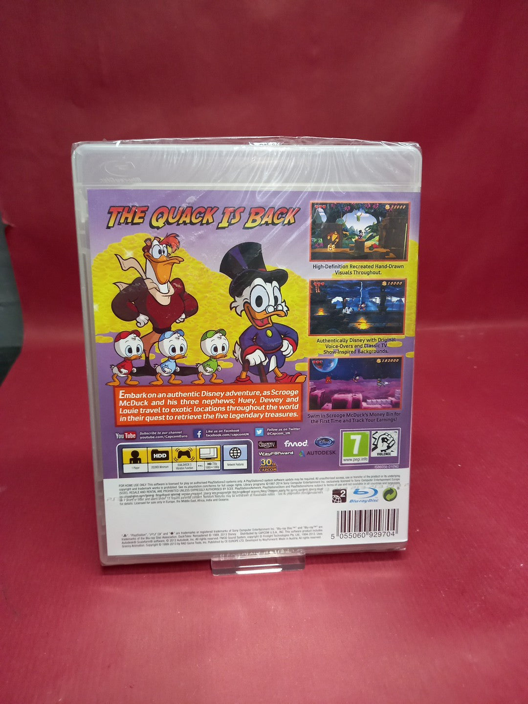 Duck Tales Remastered (Sony PlayStation 3, 2013) NEW & SEALED
