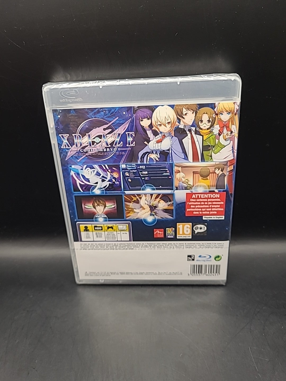 XBlaze Code: Embryo (PlayStation 3, 2015) PS3 - New & Sealed - PAL