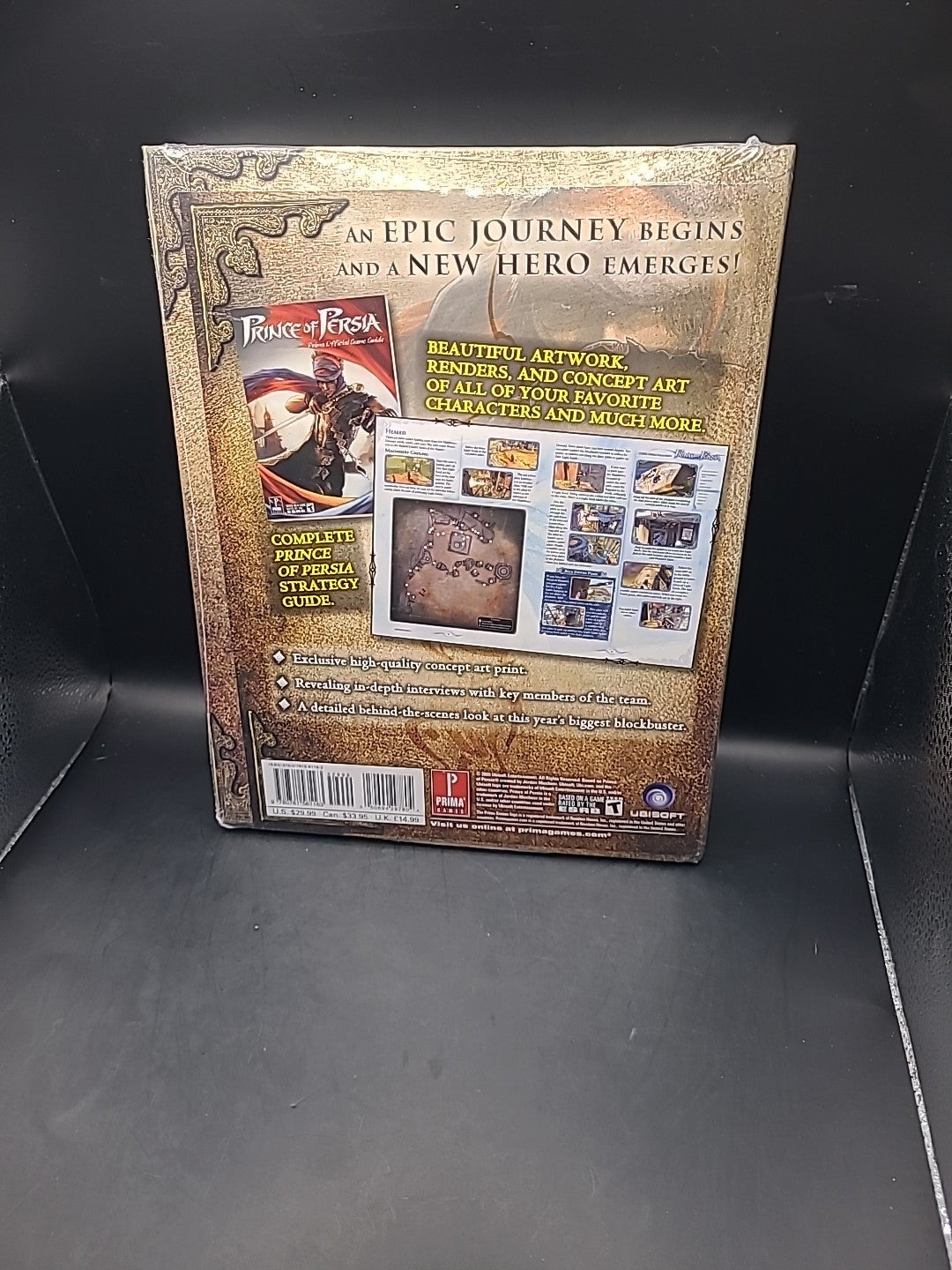 Prince Of Persia Collector's Edition Game Guide Prima Hardback - New & Sealed