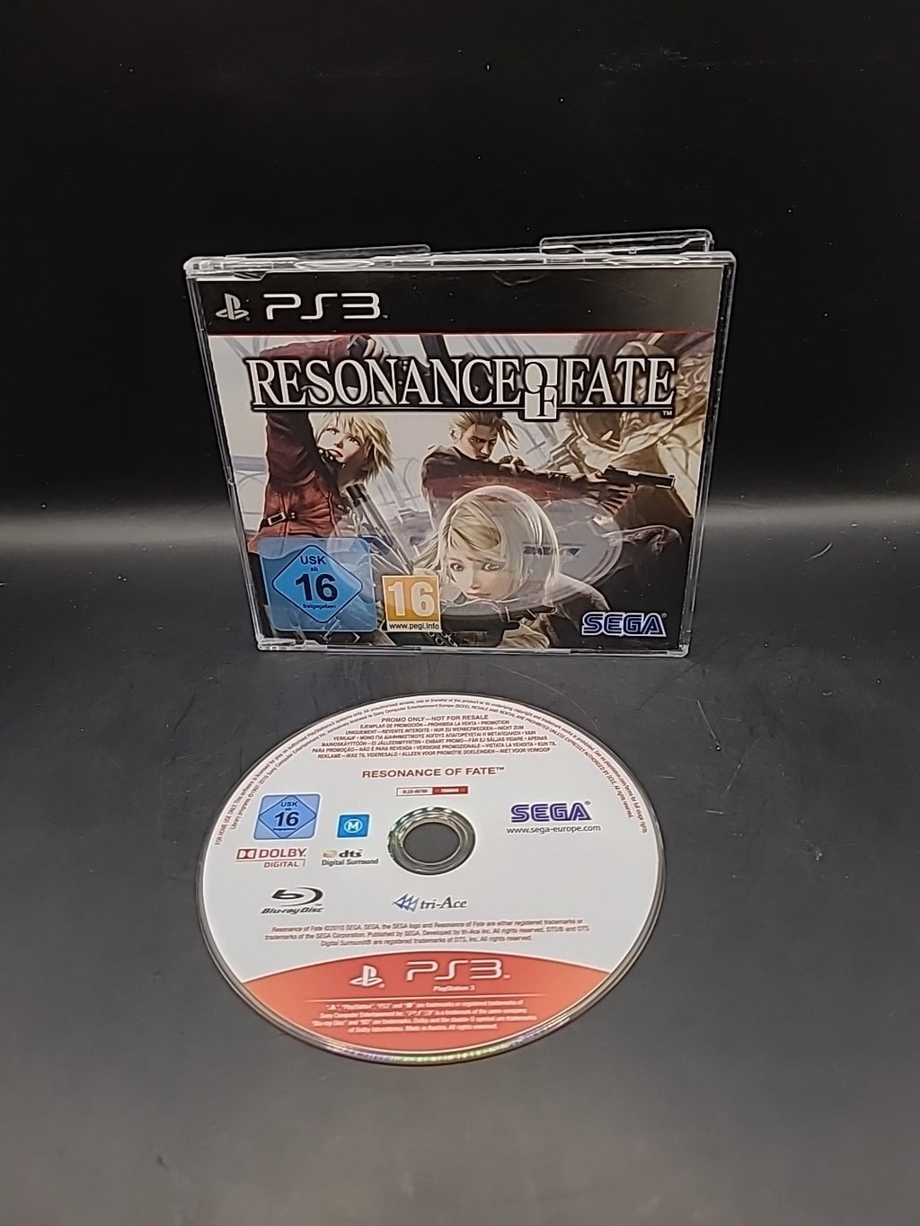 Resonance of Fate PS3 Promo Promotional VGC UK PAL RARE