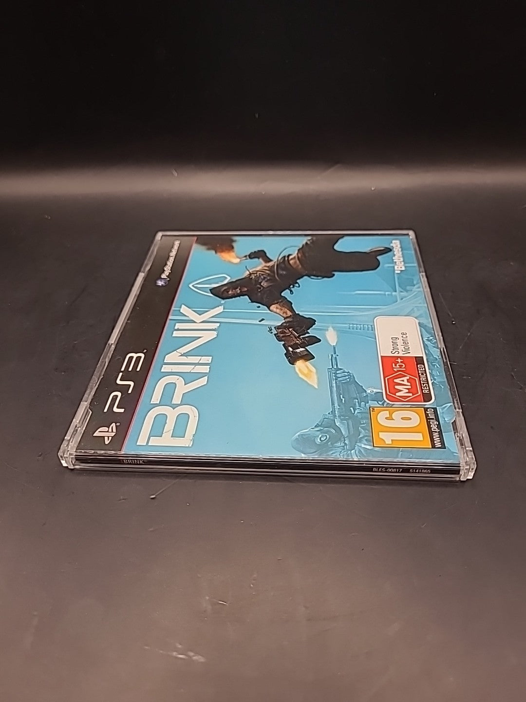 BRINK PS3 promo promotional rare Playstation 3 Bethesda PAL Region 2